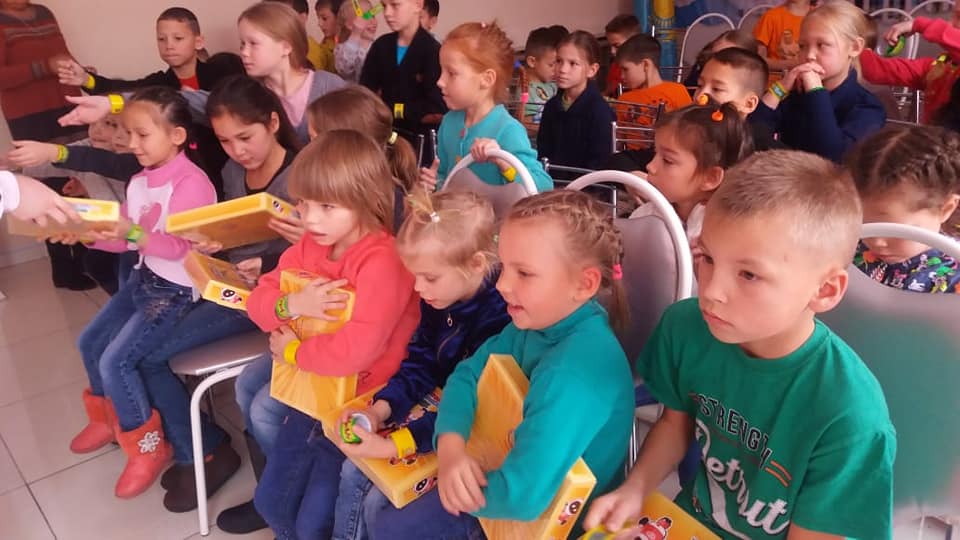 В детском доме "Умит" прошло мероприятие на тему: "Правила дорожного движения"